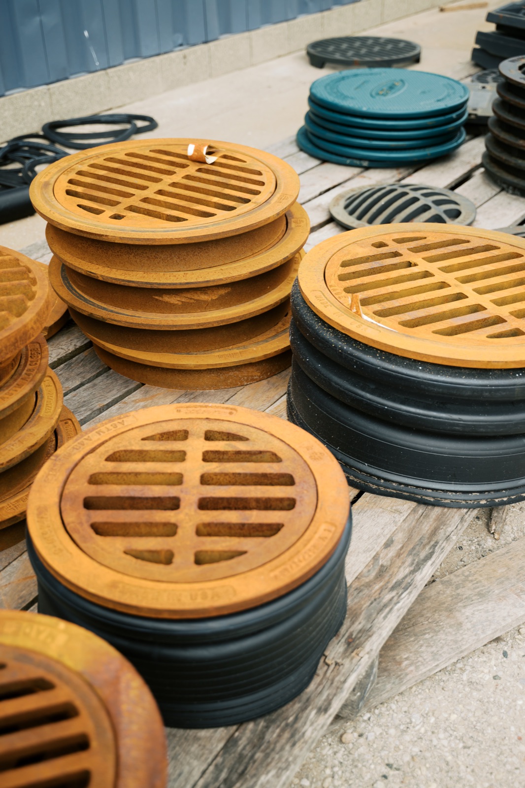 Septic and drainage covers in stock
